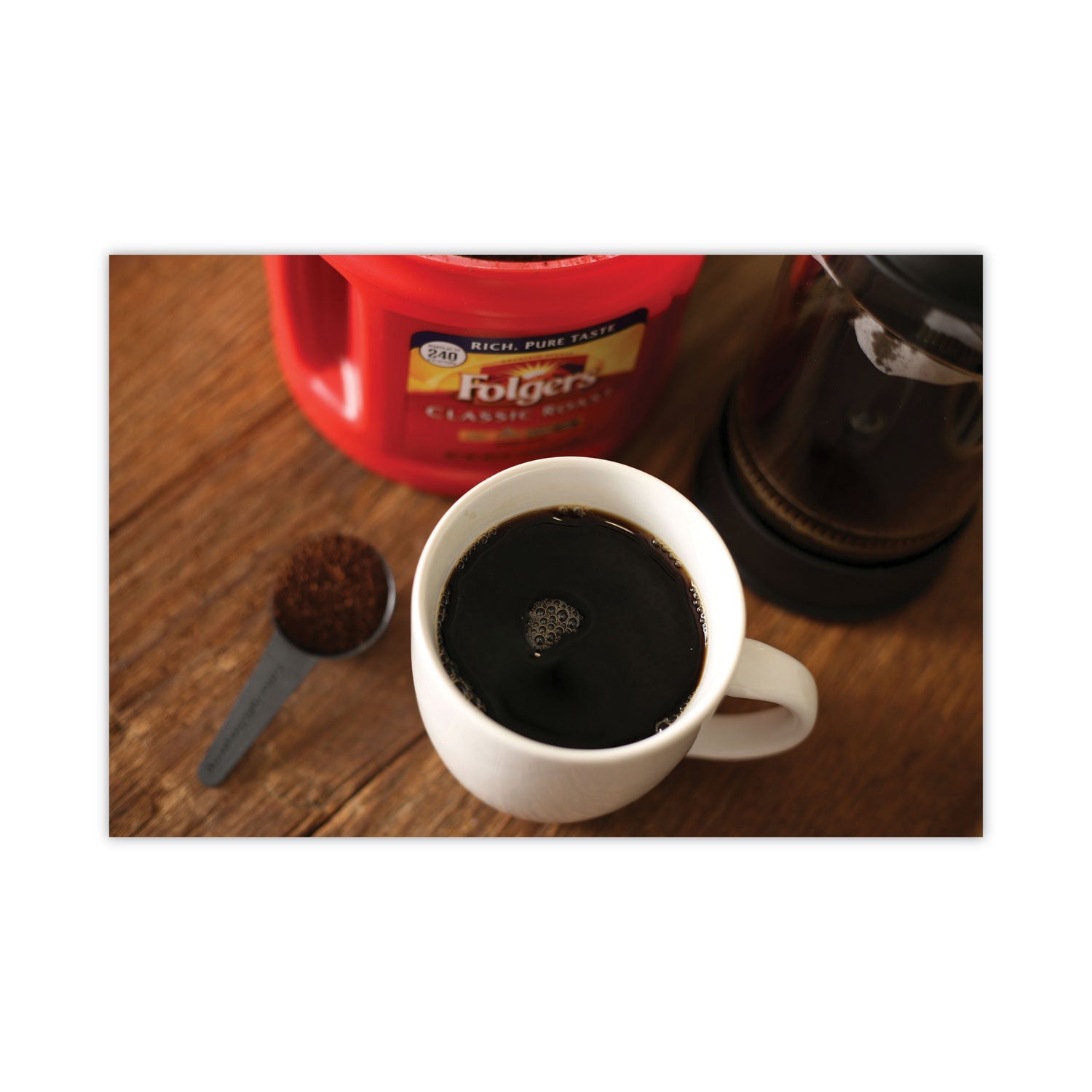 Folgers Coffee, Classic Roast, Ground, 25.9 oz Canister